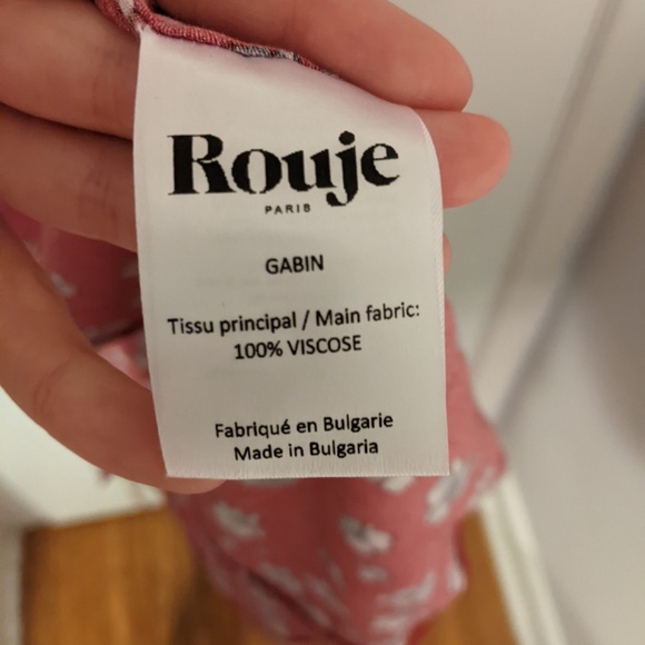 Rouje Paris red Gabin dress - Picture 4 of 4